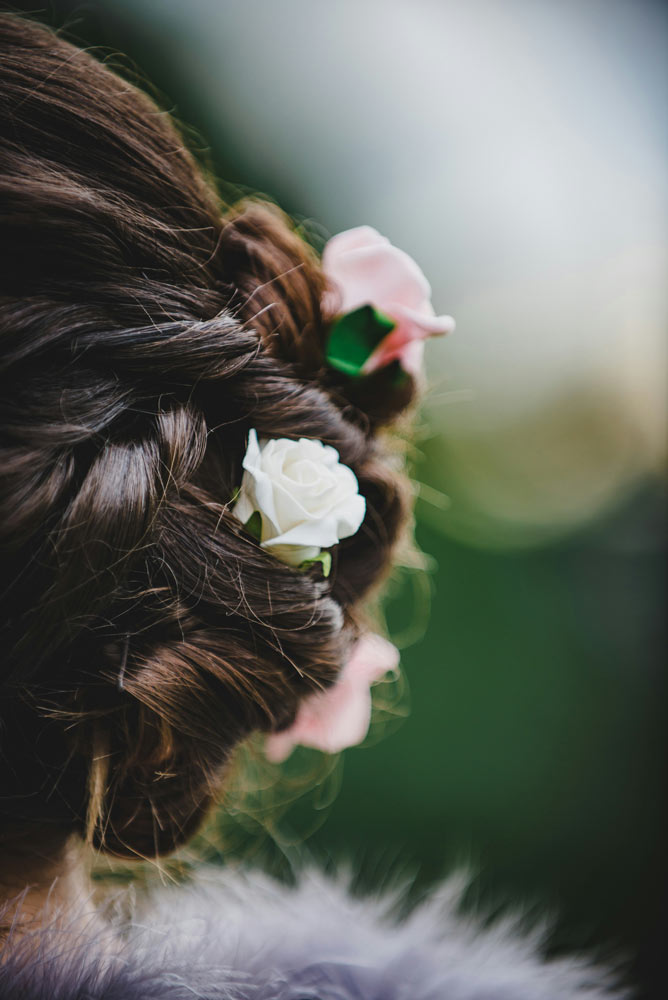 Décoration Florale cheveux par Thal & Rose Decoration Enfant Fleur Thal-rose